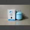 Blue gas cylinders with white cartons are specially designed for industrial gas packaging and transportation Specification image